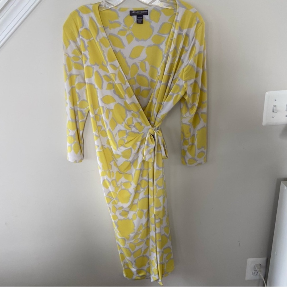 A Pea in the Pod wrap dress